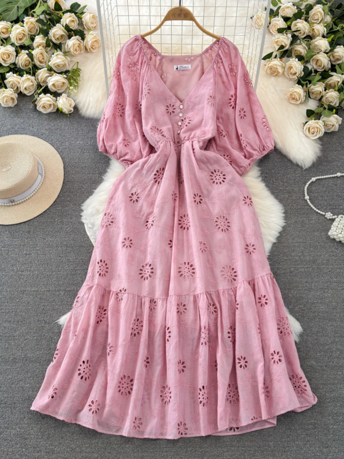 She’s an elegant woman lace dress CD1019 images